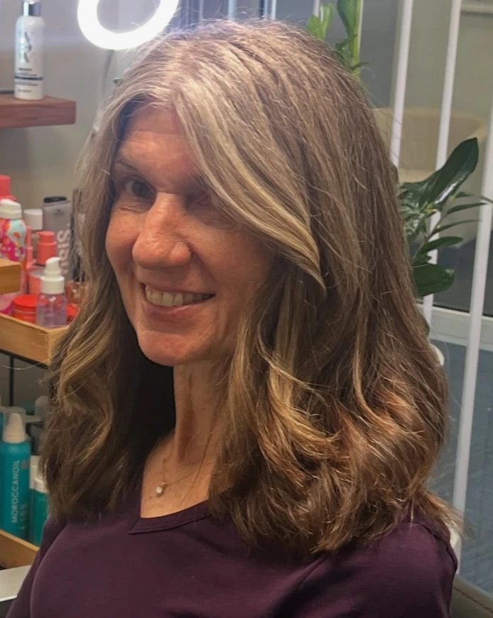 Blended highlights by MW Hair Salon